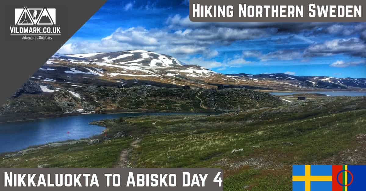 Day 4 Hiking the Kungsleden.