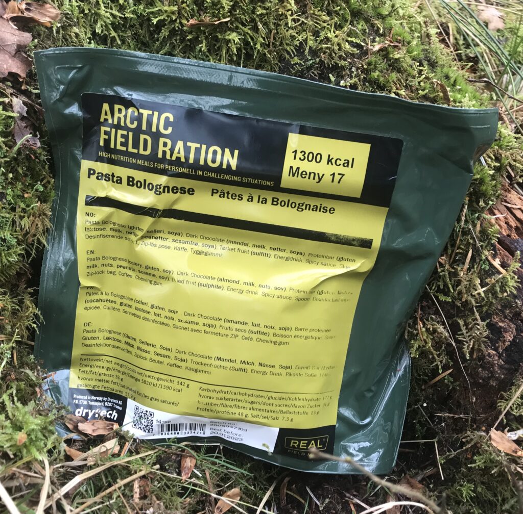 Arctic Field Ration pack 
