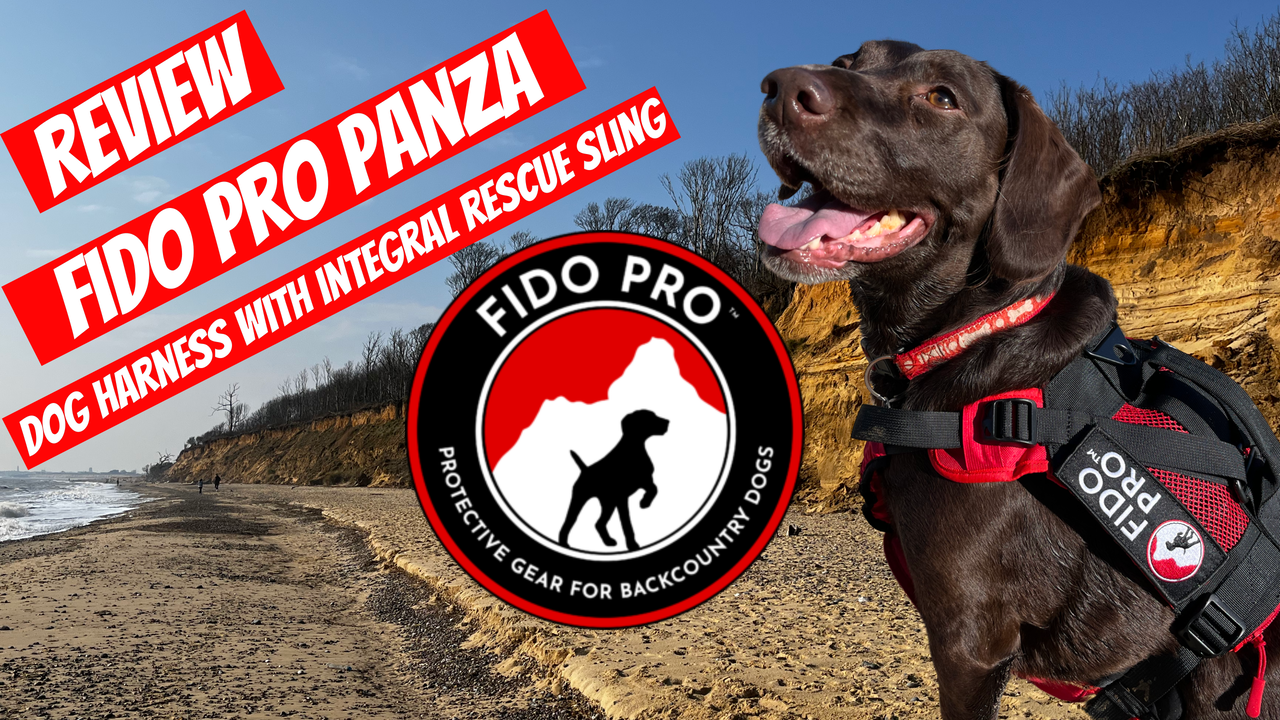fido pro panza dog rescue harness review