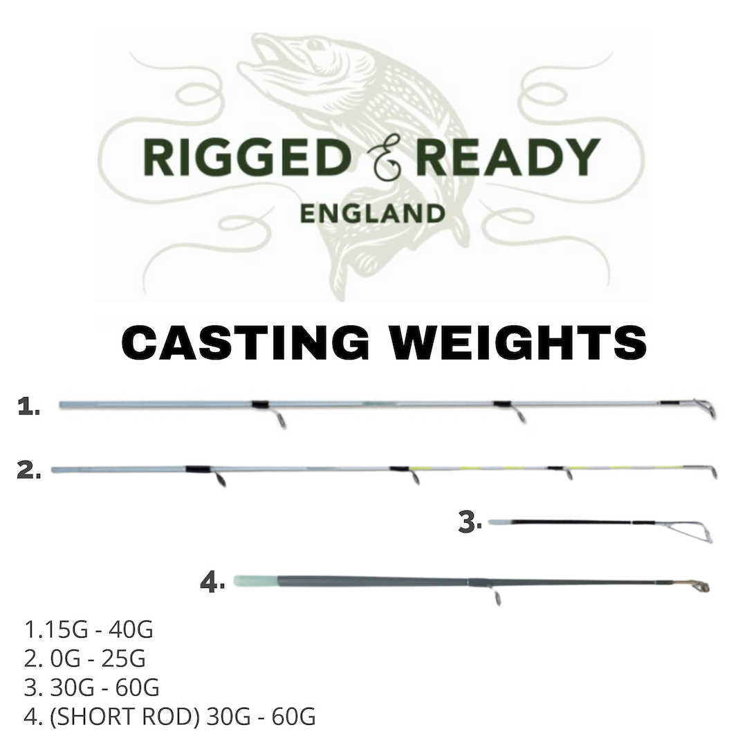  Rigged and Ready Smuggler 4 Travel Fishing Rod & Case