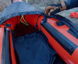 Packrafting Guide: tubebags on the anfibio nomad