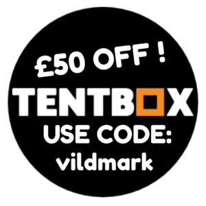 £50 discount code for tentbox tents
