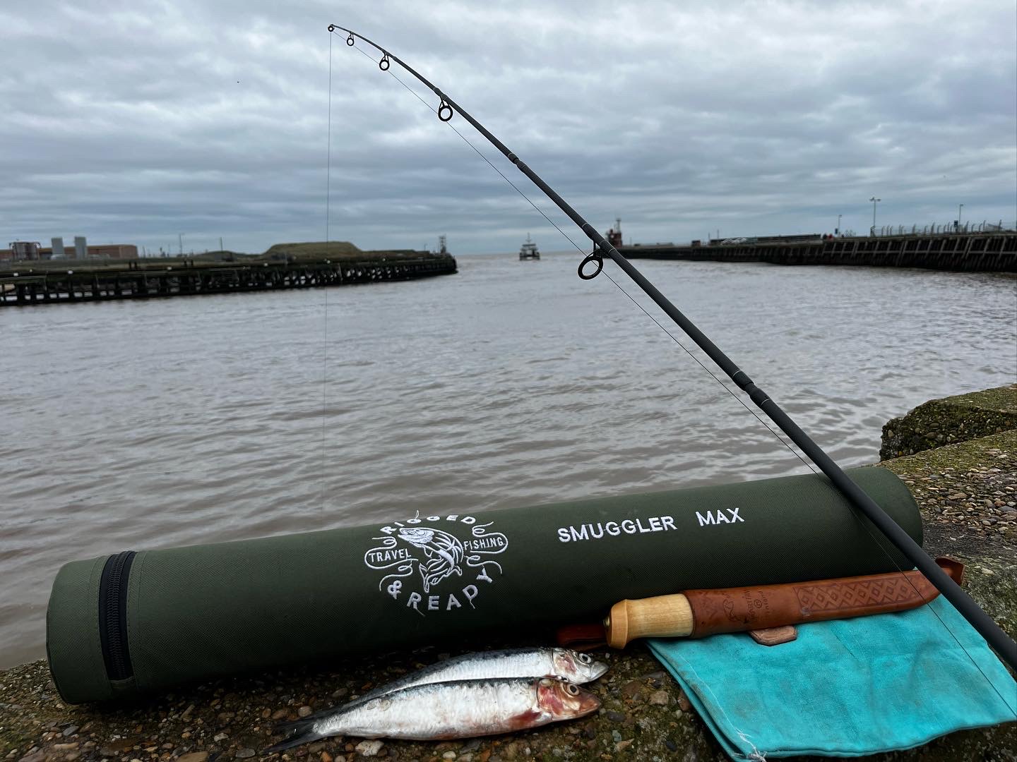 Pier Fishing Rod Holder -  UK