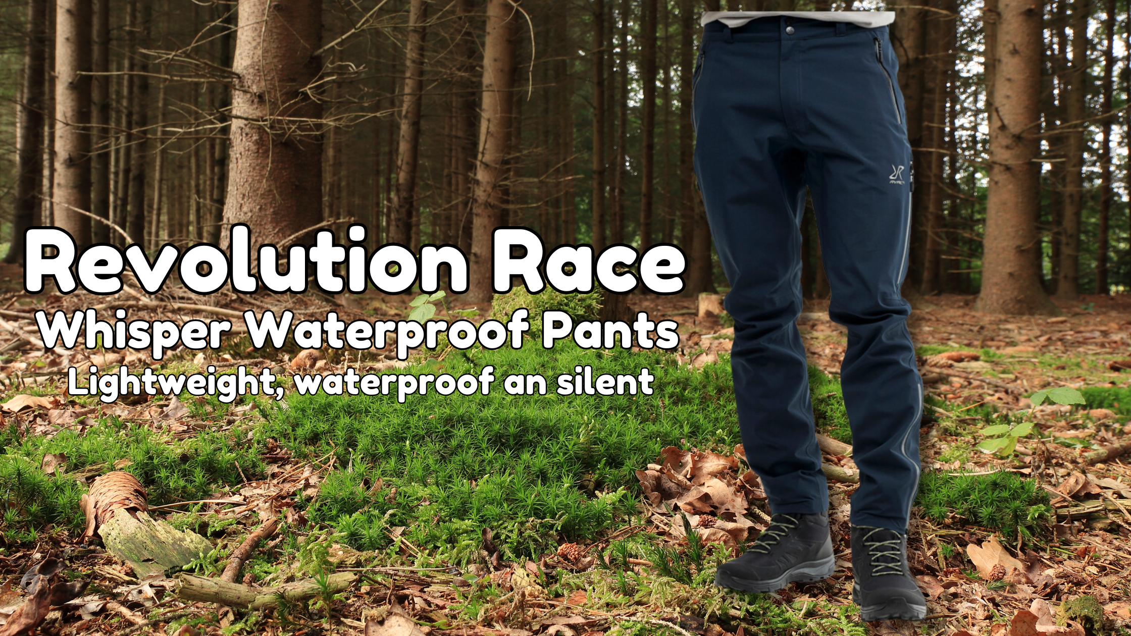 revolution race whisper waterproof pants